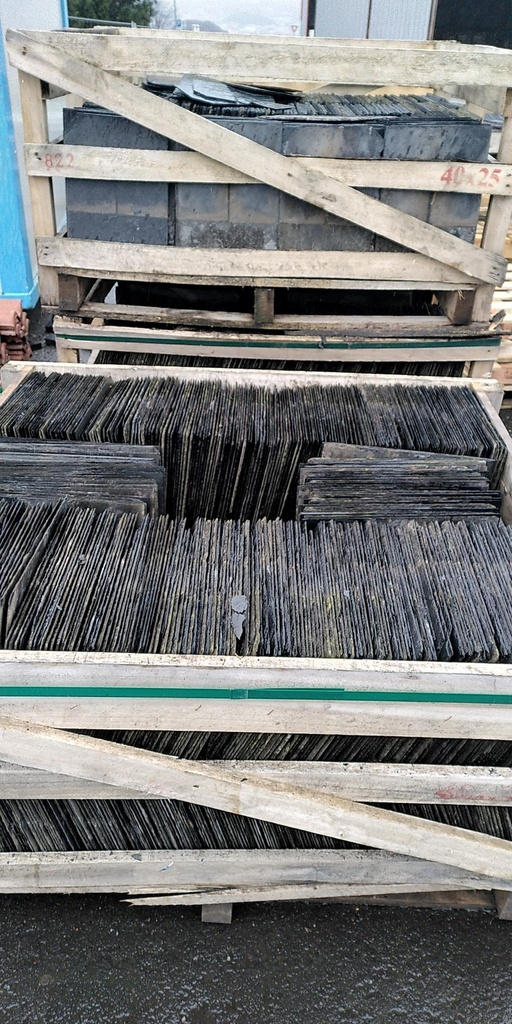 Ardoise en ogive pour réemploi