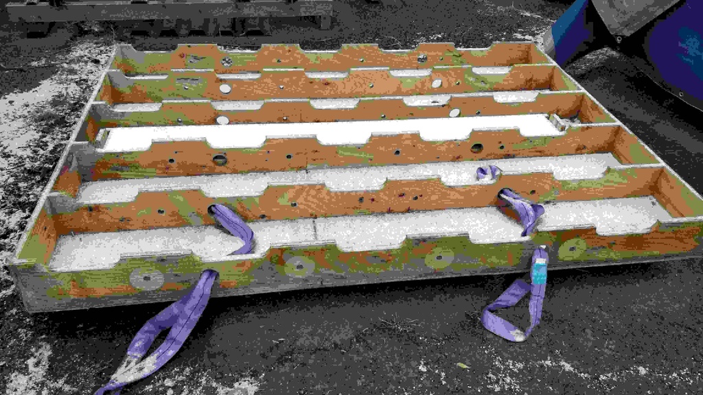 Coffrage grand modèle avec du CP