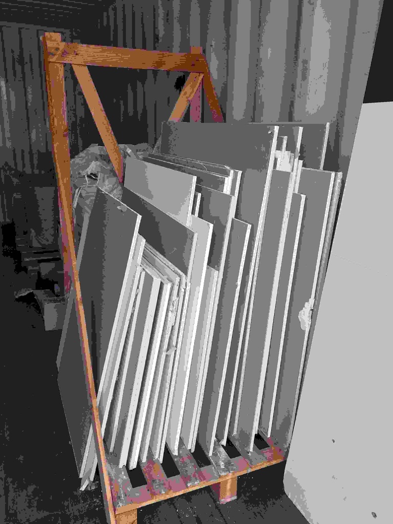 Plaque de plâtre (ép 12,5 mm)