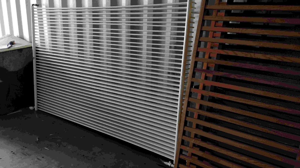 Radiateur à eau acier
