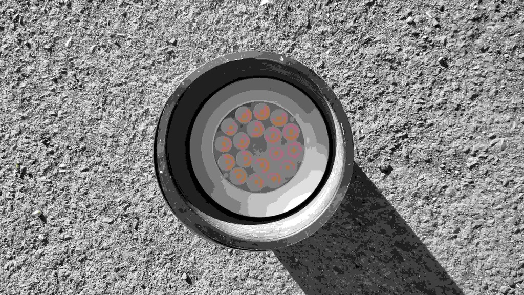 Luminaire led cylindre