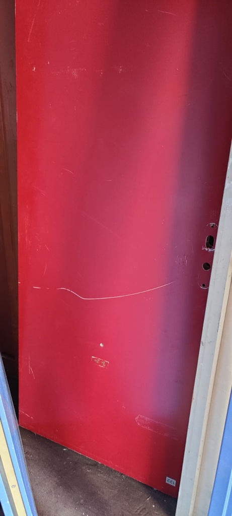 Bloc-porte metallique palier (acoustique 45 (-1;-5) RW en dB)