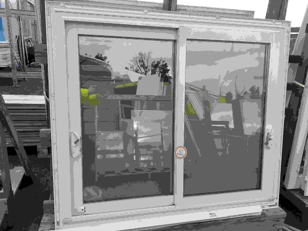 Fenêtre coulissante à 2 battants