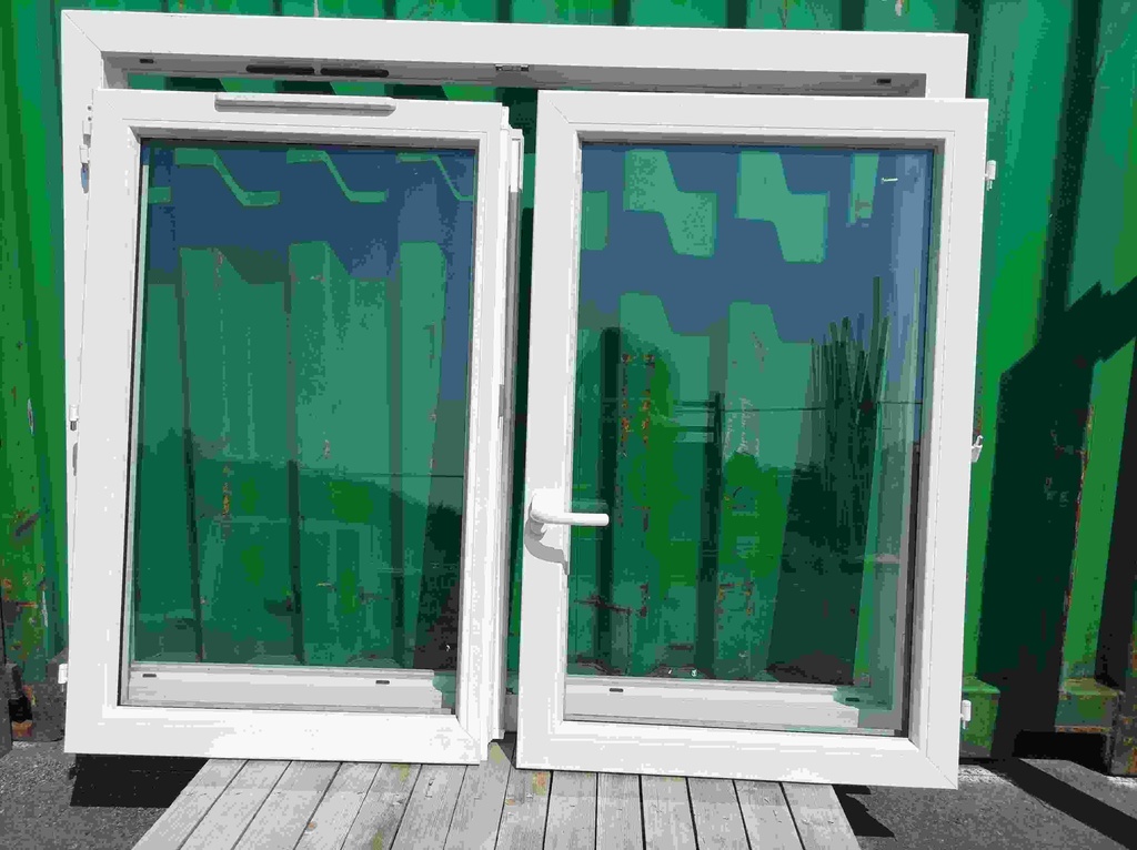 Fenêtre PVC 2 ouvrants