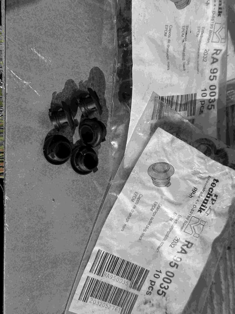 Bouchons d’étanchéité