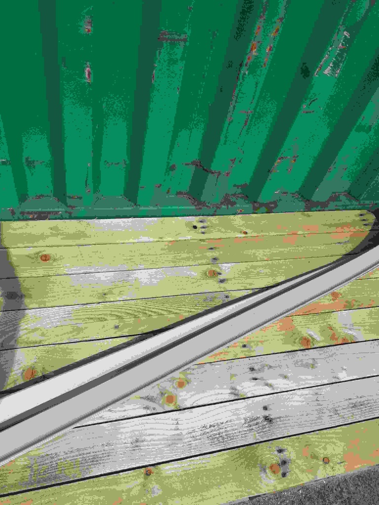 Plinthe PVC effet bois