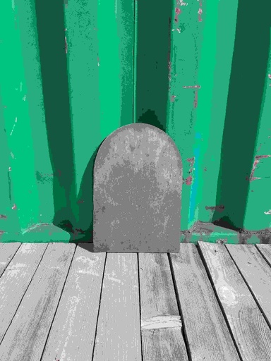 [#1048] Ardoise en ogive pour réemploi