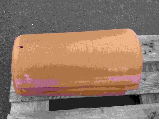 [#663d] Tuile de rives terre cuite Monier sgy c641922