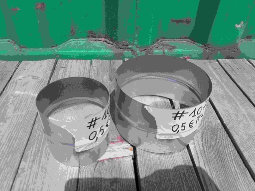 [#1073] Raccord gaine VMC métal - taille diverse