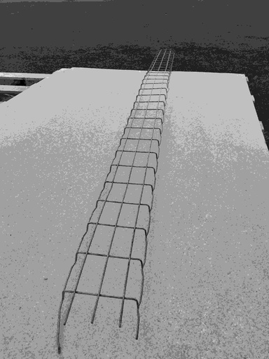 [#070] Chemin de cable dalle perforée chutes