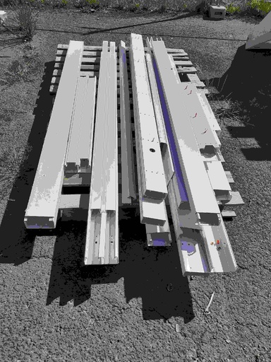 [#1125] Goulotte double compartiment PVC