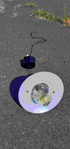 [#LED03] Luminaire led spot plat rond