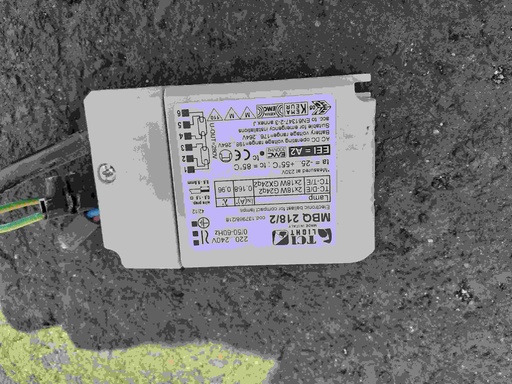 [#099] Spot carré (arrière rectangle noir)