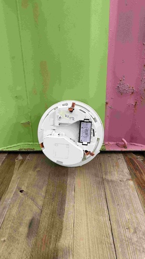 [#AVA06] BAES d'ambiance encastré à LEDs Kickspot IP40 IK04 plastique SATI Adressable pour ERP et ERT