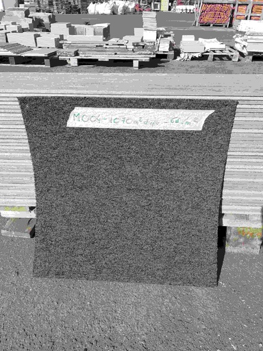 [#M004] Dalle plombante de moquette bleue foncée moutonnée