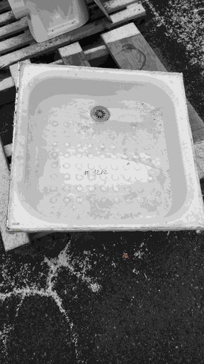 [#1282] Receveur de douche céramique