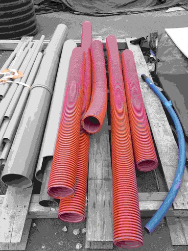 [#181] Tuyau évacuation pvc (gris) Ø60mm